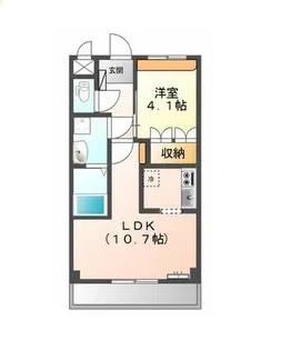 大阪府堺市堺区向陵中町5丁【マンション】の間取り