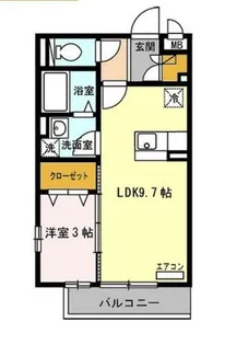 大阪府堺市堺区南島町3丁【アパート】の間取り