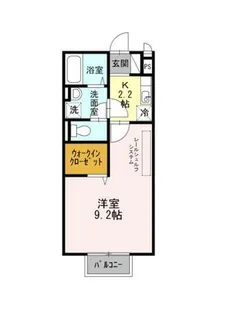 大阪府堺市堺区三宝町5丁【アパート】の間取り