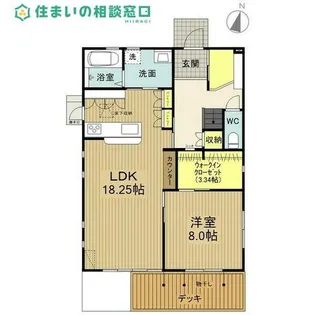 愛知県岡崎市稲熊町字山神戸【一戸建】の間取り