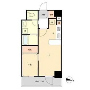 愛知県名古屋市中区新栄1丁目【マンション】の間取り