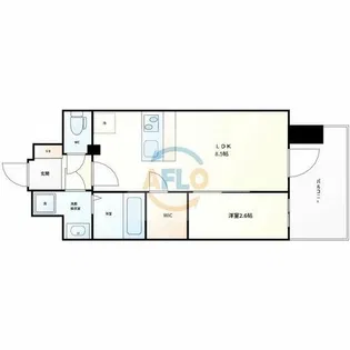 ARTIZA都島【12階】の間取り