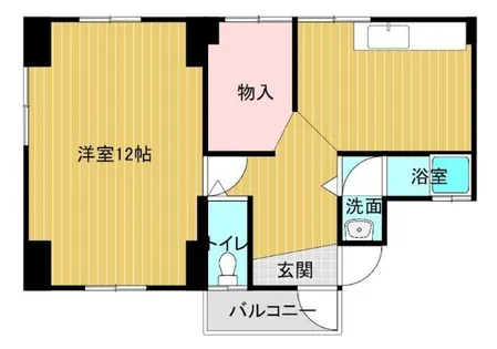 陣原コーポ【301号室】の間取り