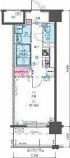 リヴシティ浅間町【12階】の間取り