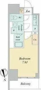 エスプレイス上前津レガシー【6階】の間取り