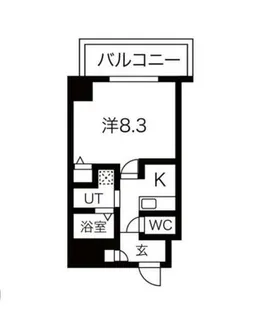 大阪府堺市堺区神明町西1丁【マンション】の間取り