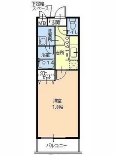 大阪府堺市西区鳳東町7丁【アパート】の間取り