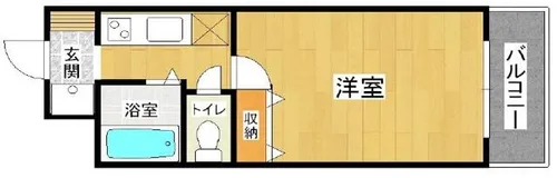 大阪府堺市北区中百舌鳥町5丁【マンション】の間取り
