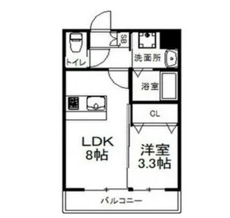 大阪府堺市堺区宿院町東4丁【マンション】の間取り