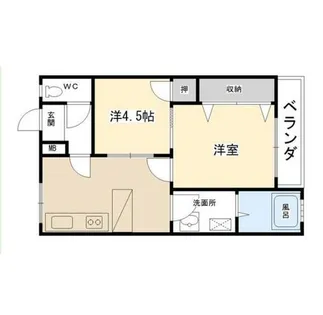 大阪府堺市堺区市之町西2丁【マンション】の間取り