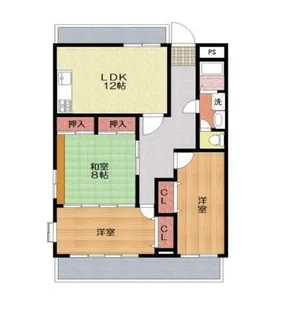 大阪府堺市中区宮園町【マンション】の間取り