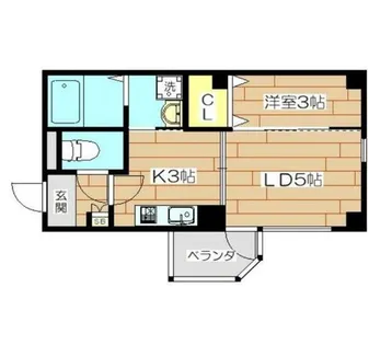大阪府堺市堺区戎之町東1丁【マンション】の間取り