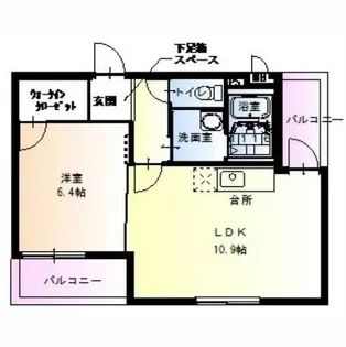 大阪府堺市北区東三国ヶ丘町5丁【アパート】の間取り