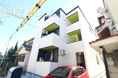 ハピネス八反【3階】の外観