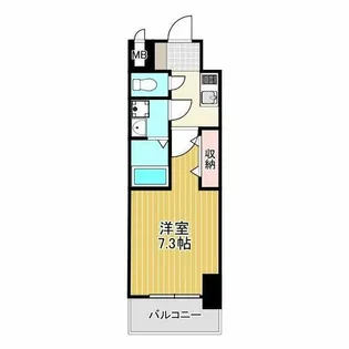 S-RESIDENCE豊田avanta【6階】の間取り