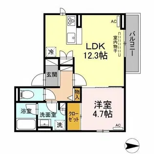 桜スクエア【2階】の間取り