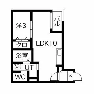 Warren shouhouⅠ【3階】の間取り