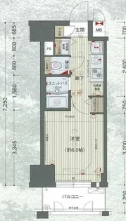 愛知県名古屋市中区千代田2丁目【マンション】の間取り