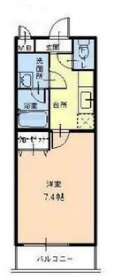大阪府堺市堺区今池町2丁【アパート】の間取り
