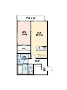 大阪府堺市堺区南庄町2丁【マンション】の間取り