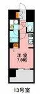 デュ・レジア博多レジデンス【913号室】の間取り