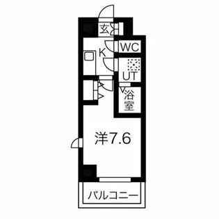 メイクス新栄【4階】の間取り