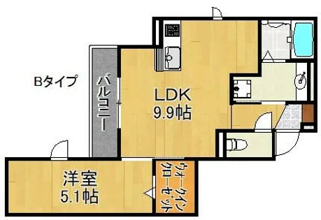 grand soleil【3階】の間取り