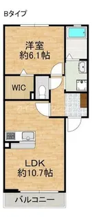 メゾン・クレール【1階】の間取り