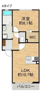 メゾン・クレール【2階】の間取り