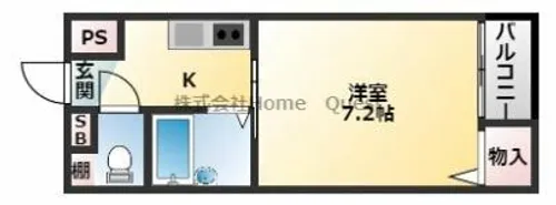 エレガントコーポラス【2階】の間取り