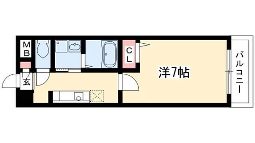 エクセラン広見【302号室】の間取り