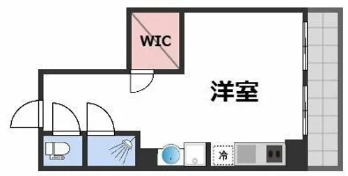 トウセン本町橋ビル【3階】の間取り
