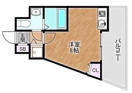 大阪府堺市北区金岡町【マンション】の間取り