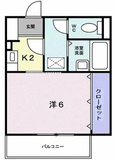 ルナ大塚【1階】の間取り