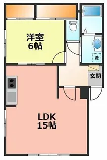 CASA KITANAGOYA(カーサキタナゴヤ)【101号室】の間取り