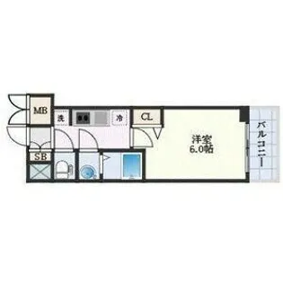 愛知県名古屋市中区葵1丁目【マンション】の間取り