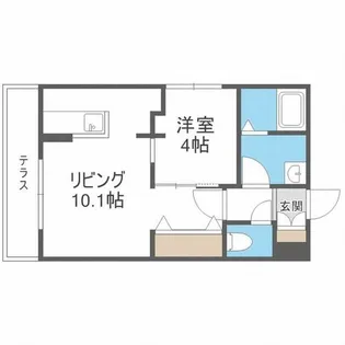 INFINITY KOTONI【1階】の間取り