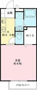 プラサート小阪【2階】の間取り