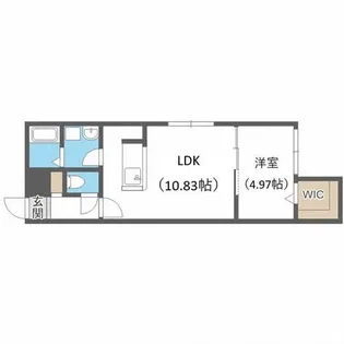 VILLA LIISA【5階】の間取り