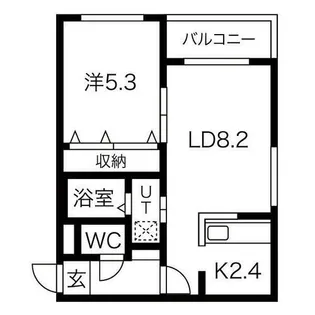 E-Horizon宮の森【3階】の間取り
