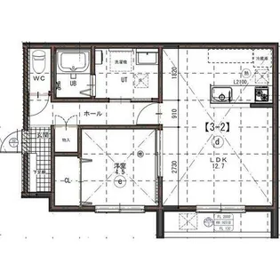 ラ・フェリーチェ北円山【2階】の間取り
