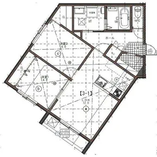 ラ・フェリーチェ北円山【2階】の間取り