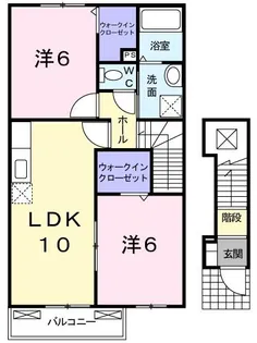 スターダスト 光【2階】の間取り