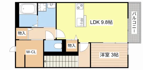 メゾン ド プルミエール【2階】の間取り