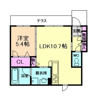 大阪府豊中市服部寿町3丁目【アパート】の間取り