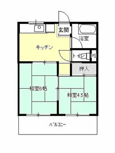 メゾンTAMAMI(珠実荘)【00102号室】の間取り
