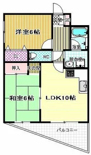 Sauberberg【7階】の間取り