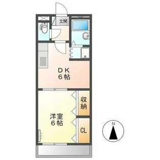 アイランドTaKashi【103号室】の間取り