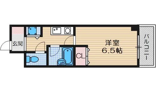 美穂ヶ丘阪田ハイツ【309号室】の間取り