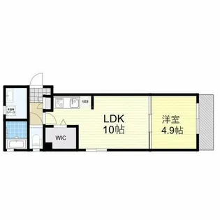 ルナ大久保駅前【303号室】の間取り